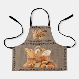 ADD YOUR NAME-MASTER BAKER All-Over Print Apron