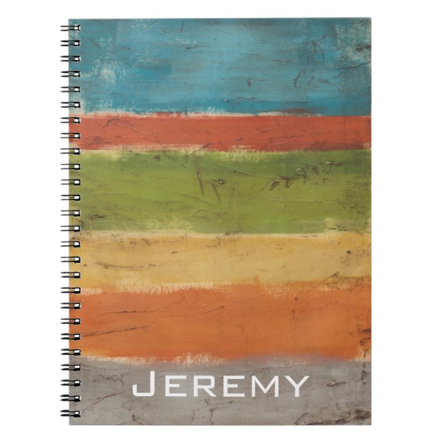 Add Your Name | Mesa Strata I Notebook (Front)