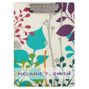 Add Your Name Metro Garden III Clipboard