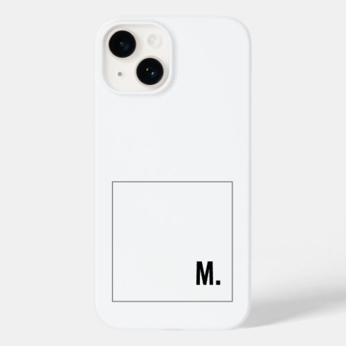 Add Your Name Modern Minimalist Case_Mate iPhone 14 Case