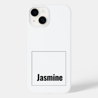 Add Your Name Modern Minimalist Case-Mate iPhone 14 Case