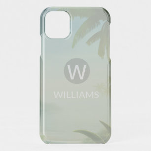 Add Your Name Monogram iPhone Case