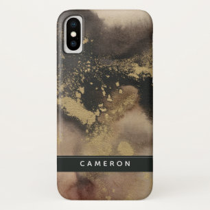 Add Your Name   Mountain Seasons iPhone X Case