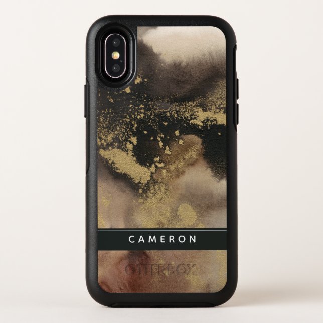 Add Your Name | Mountain Seasons Otterbox iPhone Case (Back)