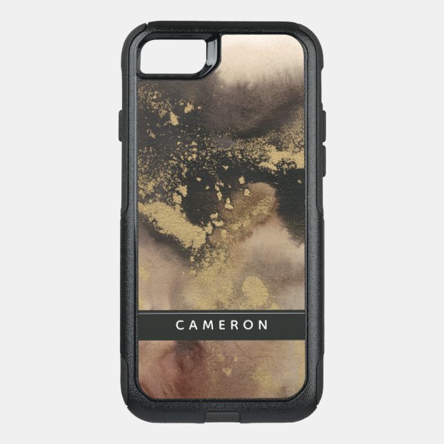 Add Your Name | Mountain Seasons Otterbox iPhone Case (Back)