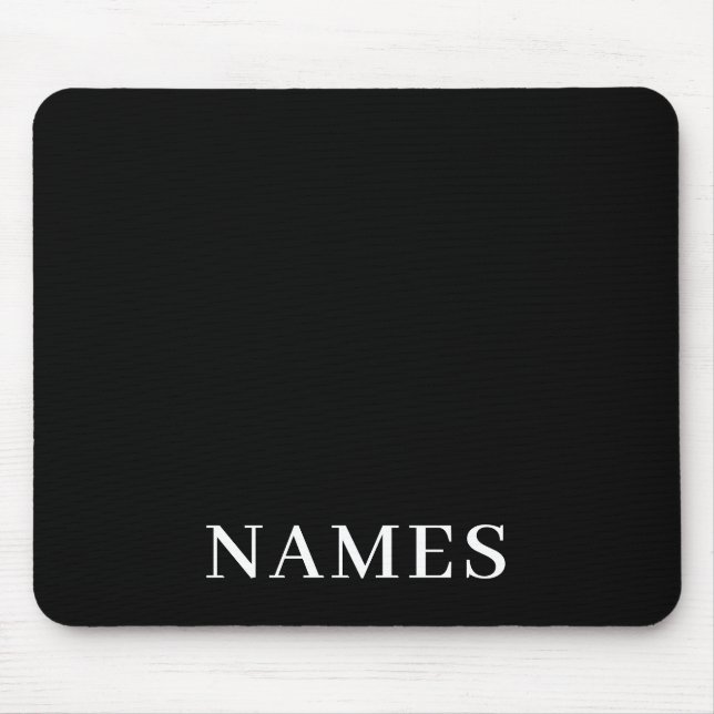 Add Your Name Mouse Pad (Front)