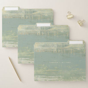 Add Your Name   Muted Horizon File Folder