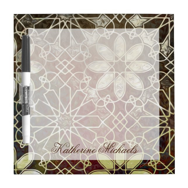 Add Your Name | Mystic Tiles II Dry-Erase Board (Front)