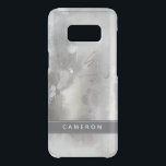 Add Your Name | Mystical Objects - Grey Uncommon Samsung Galaxy S8 Case<br><div class="desc">Mystical Objects III by Joyce Combs. Soft grey design in varying tones.</div>