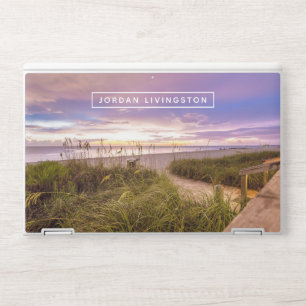 Add Your Name Naples Beach Florida HP Laptop Skin