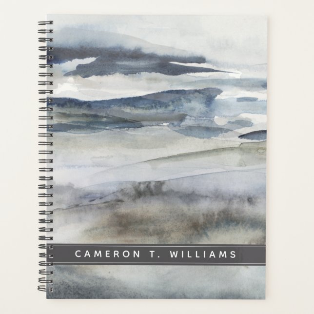Add Your Name | Neutral Salt Spray Planner (Front)