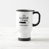 Love Nurselife Scrubs - Personalized Tumbler Cup - Gift For Doctor & Nurse  - Cartoon Nurse