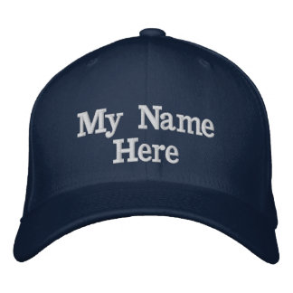 Add Your Name or Text Choose Thread Color Embroidered Baseball Cap