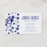 Add Your Name | Oriental Sakura Branch Pattern Business Card