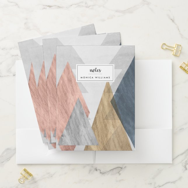 Add Your Name | Peaks II Pocket Folder (In Situ)