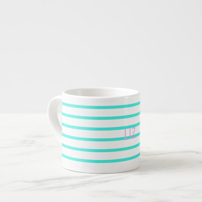 Add Your Name Personalized Espresso Coffee Mug Cup (Front Left)