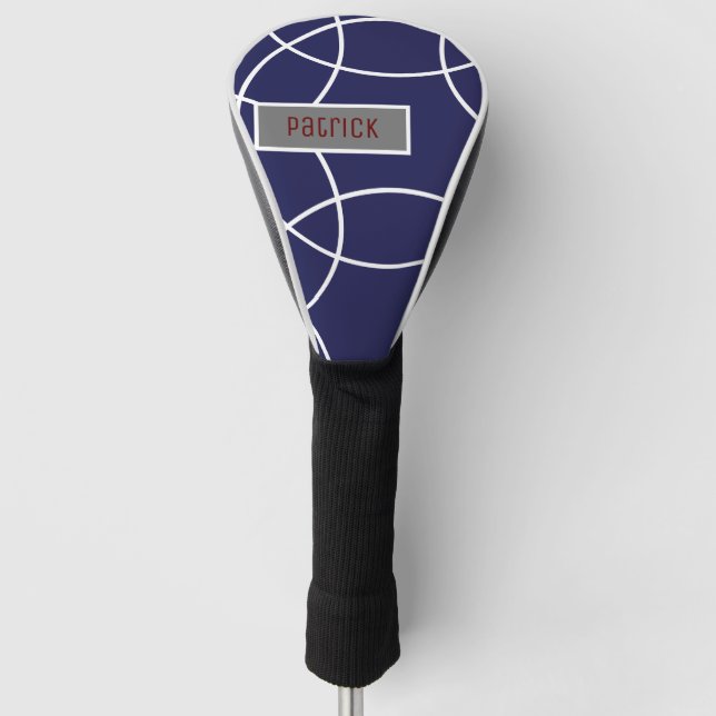 Add Your Name Personalized Patrick Golf Head Cover (Front)