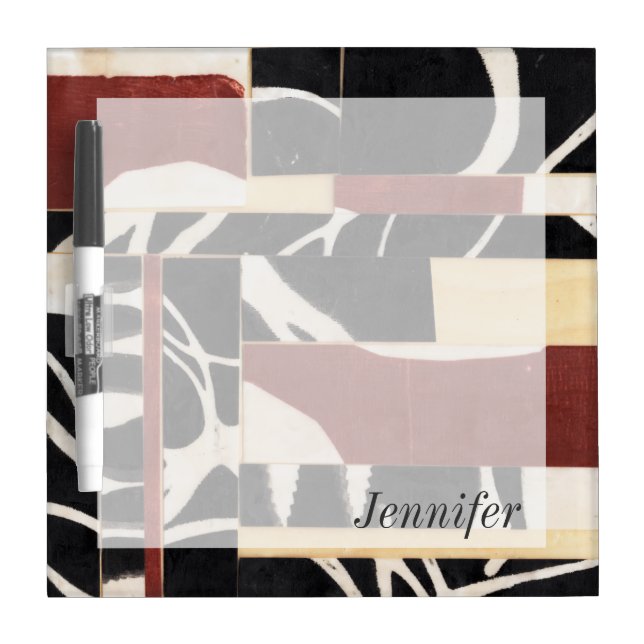 Add Your Name | Pieces & Parts II Dry-Erase Board (Front)