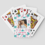 Add Your Name | Pink Flamingos Poker Cards