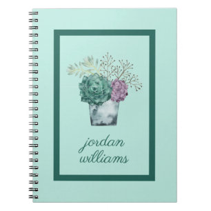 Add Your Name   Plant Happiness Collection   Succu Notebook