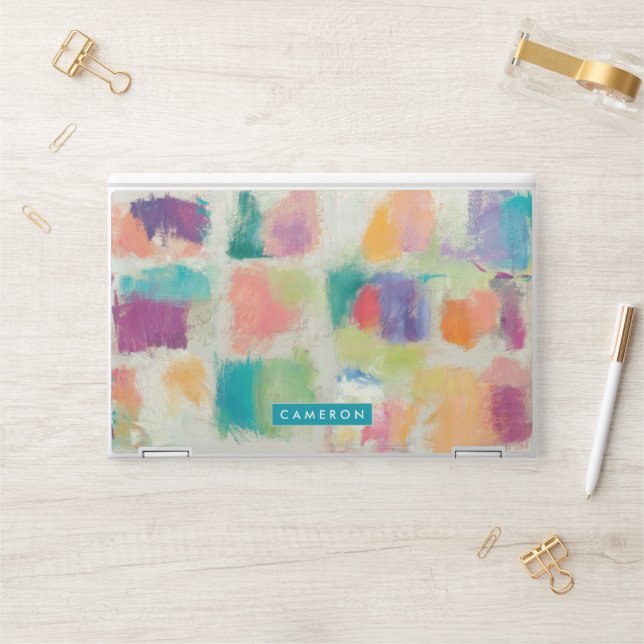 Add Your Name | Popsicles Horizontal Stone 2 HP Laptop Skin (Desk)