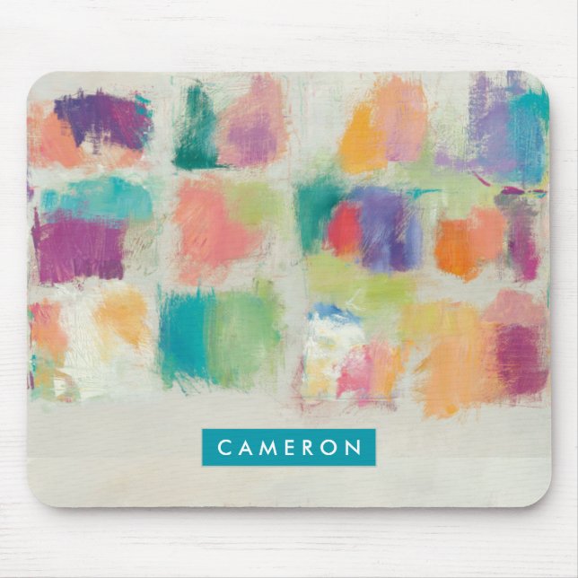 Add Your Name | Popsicles Horizontal Stone Mouse Pad (Front)