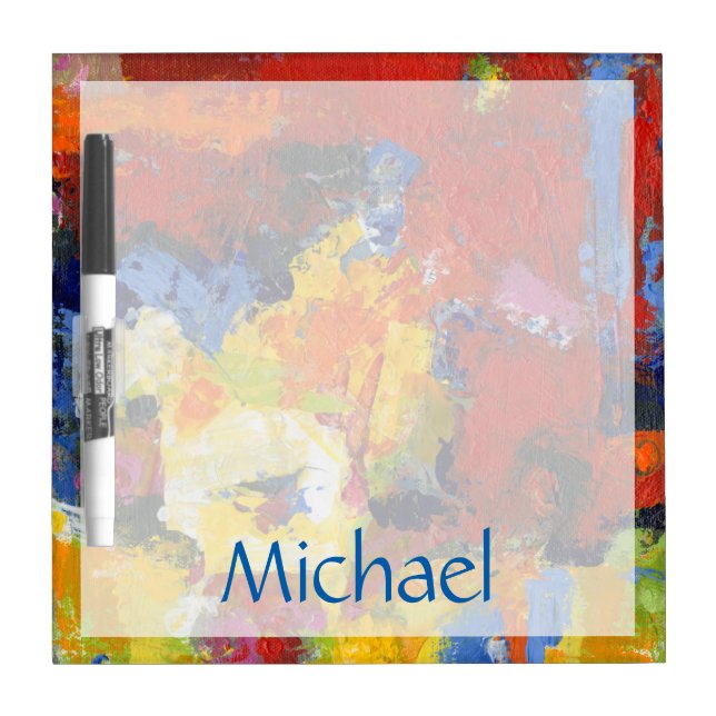 Add Your Name | Race Day Dry Erase Board (Front)