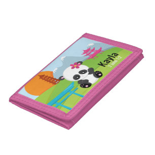 Add Your Name / Scripture - TriFold Nylon Wallet