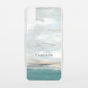 Add Your Name   Seafoam Vista iPhone XS Case