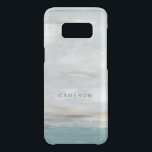 Add Your Name | Seafoam Vista Uncommon Samsung Galaxy S8 Case<br><div class="desc">Seafoam Vista II by June Erica Vess. Ocean-like image with thick white clouds.</div>