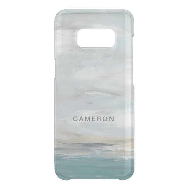 Add Your Name | Seafoam Vista Uncommon Samsung Galaxy Case (Back)