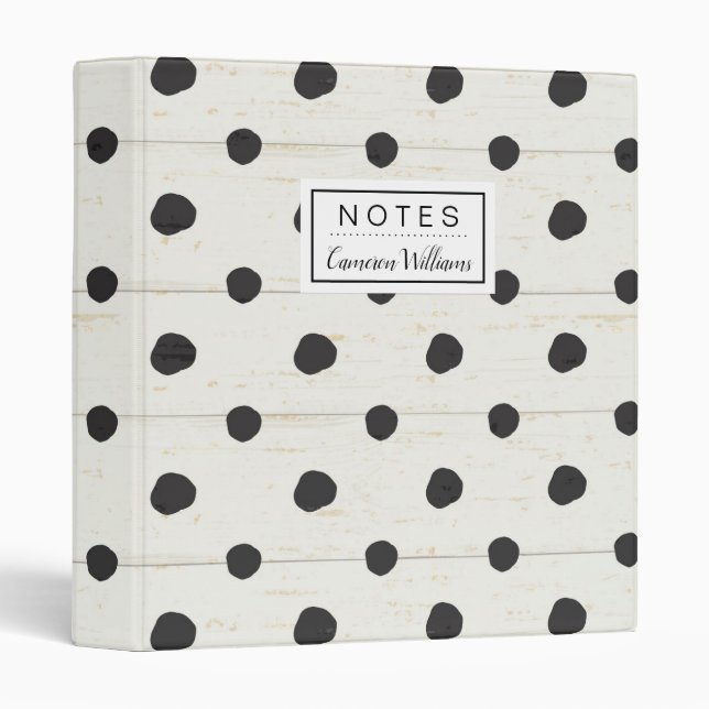 Add Your Name | Simple Signs Step Three 3 Ring Binder (Front/Spine)