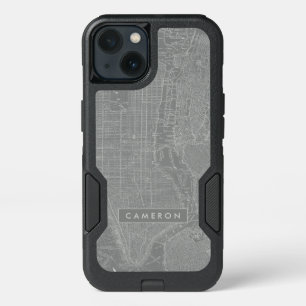 Add Your Name Sketch of New York City Map iPhone 13 Case