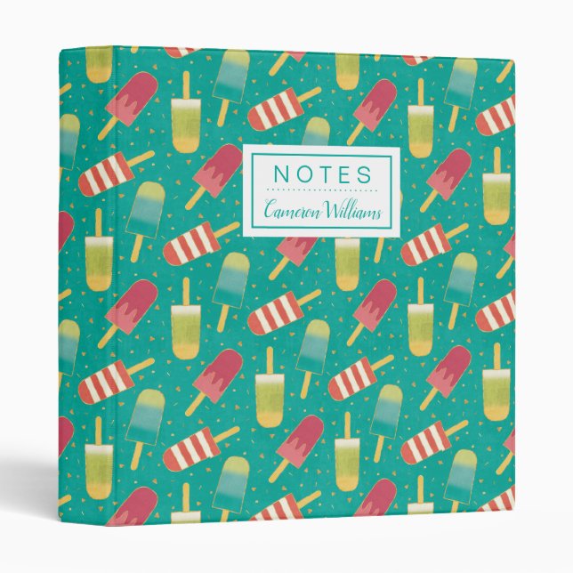 Add Your Name | Some Fun in the Sun Step 3 Ring Binder (Front/Spine)