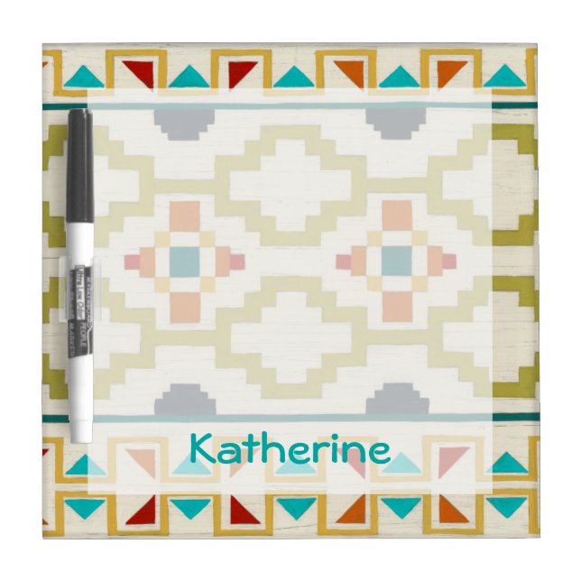 Add Your Name | Southwest Geometry I Dry-Erase Board (Front)