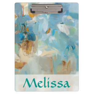 Add Your Name Sparkle Beach Clipboard