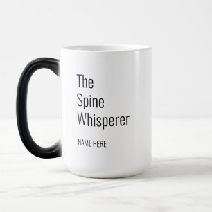 Add Your Name Spine Whisperer Chiropractor Color Morph Mug