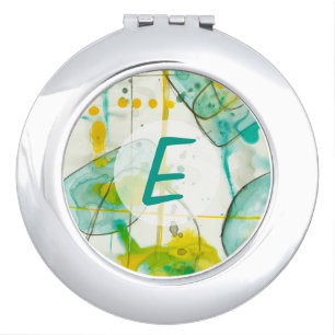 Add Your Name   Splish Splash I Compact Mirror