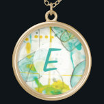 Add Your Name | Splish Splash I Gold Plated Necklace<br><div class="desc">Home Décor</div>