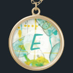 Add Your Name | Splish Splash I Gold Plated Necklace<br><div class="desc">Home Décor</div>