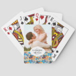Add Your Name | Summer Fun Pattern Poker Cards