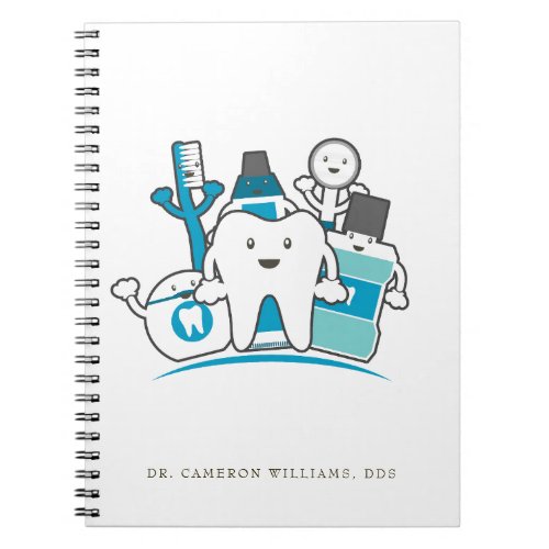 Add Your Name  The Clean Teeth Gang Notebook