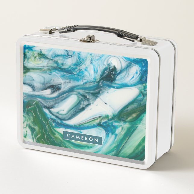 Add Your Name | Tidal Sweep II Metal Lunch Box (Front)