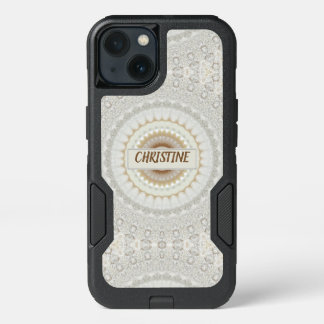 Add your name to this unique lace effect case