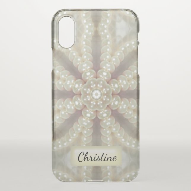 Add your name to this unique pearly case (Back)