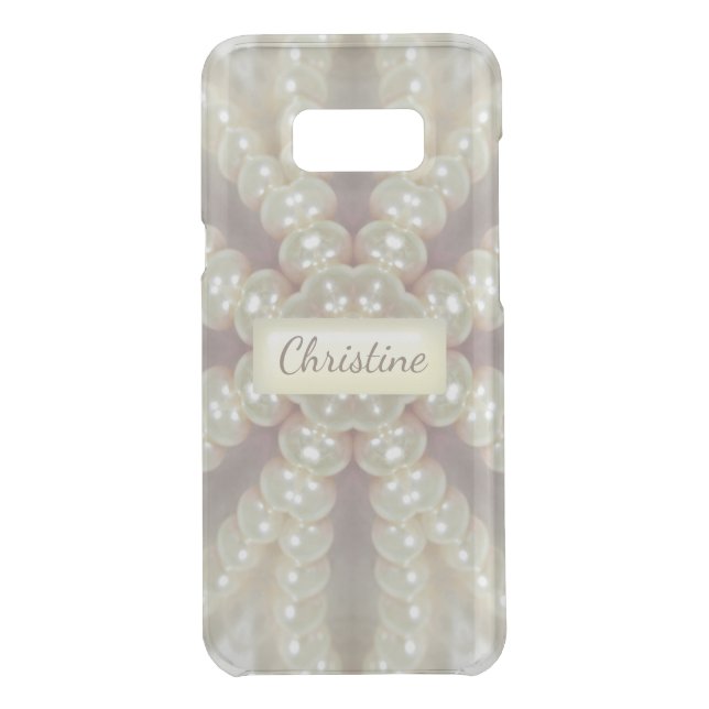 Add your name to this unique pearly case (Back)