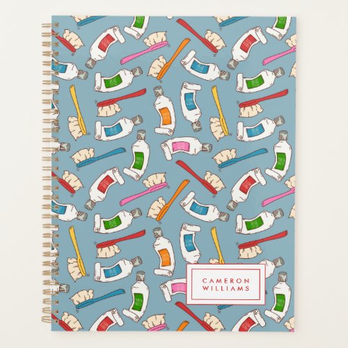 Add Your Name  Toothbrush  Toothpaste Pattern Planner