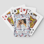 Add Your Name | Toucans With Exotic Flowers Poker Cards