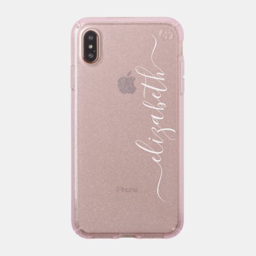 Add Your Name  Trendy Handwriting Speck iPhone XS Max Case