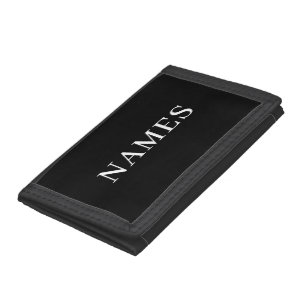 Add Your Name Tri-fold Wallet
